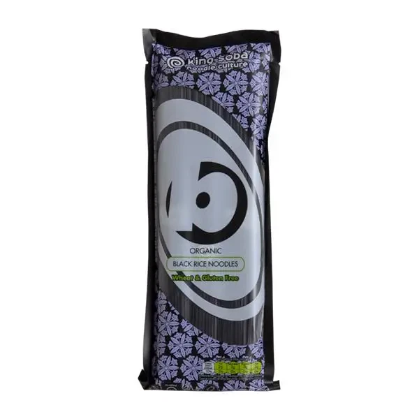 Black Rice Noodles King Soba 250 g økologisk